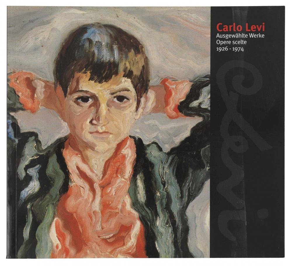Cover “Carlo Levi”: Painting showing a boy with his arms folded behind his head.