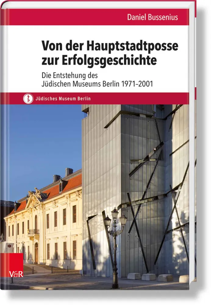 Book Cover of “Bussenius”: entrance of the Old Building next to the Libeskind Building 