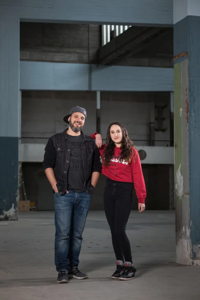 Rapper Ben Salomo, Rapperin Sharon Suliman