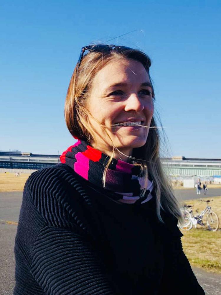 Portrait of Katharina Wulffius on the Tempelhof Field