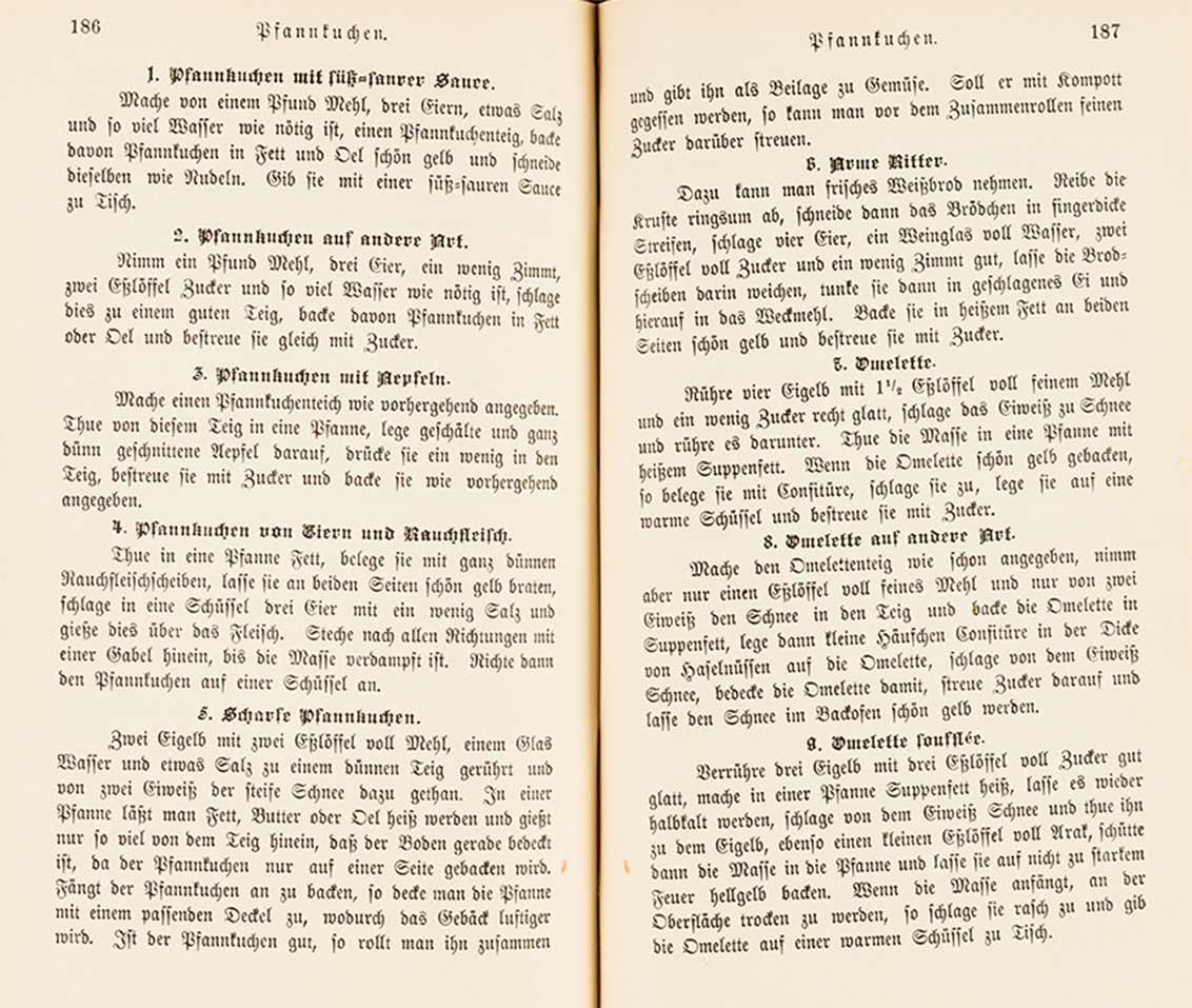 Page from the cookbook, see transcription in the large view