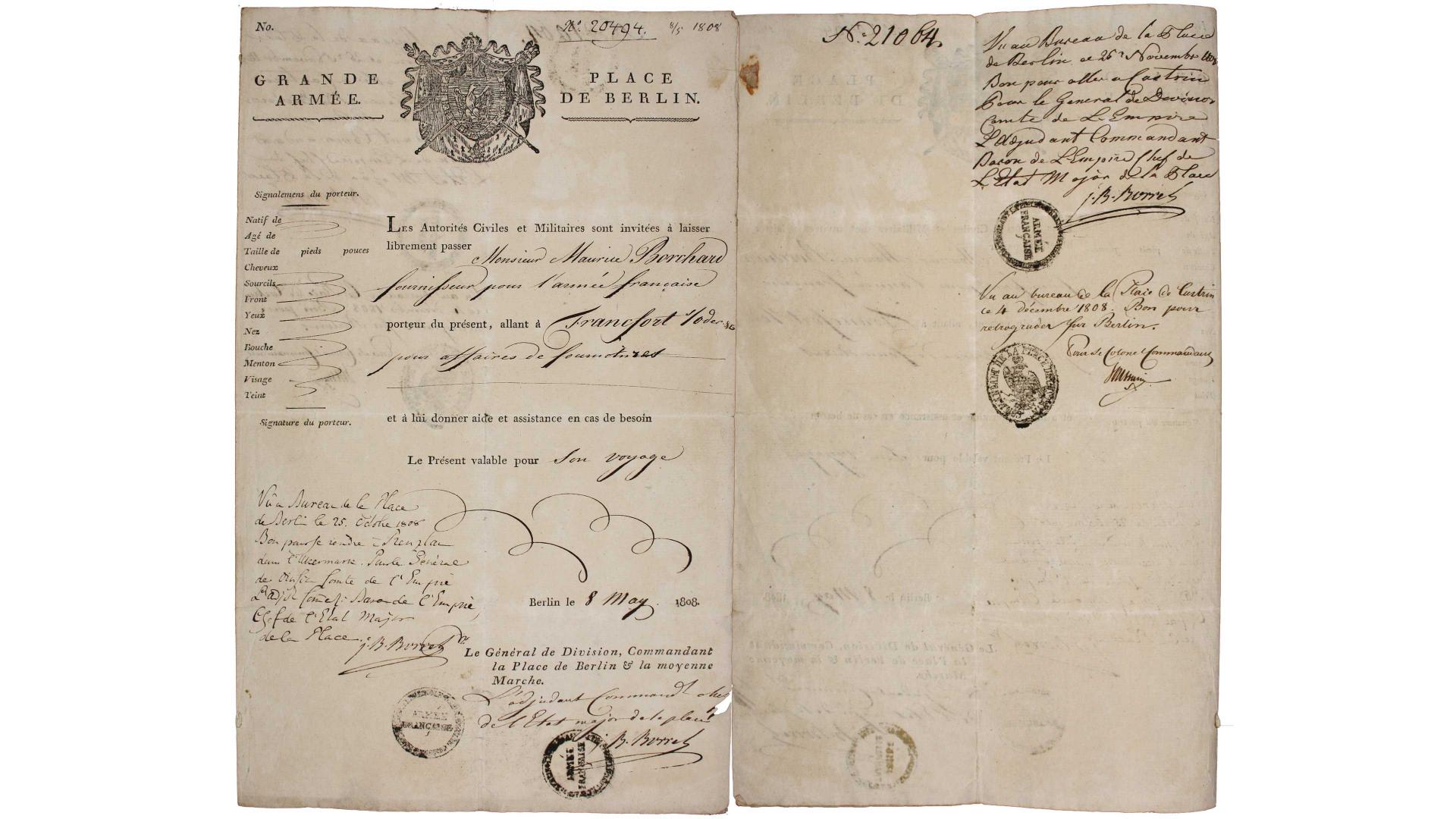 Historical document, provided with a seal