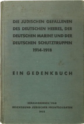 Buchdeckel, gr&uuml;nes Leinen, mit gedruckter Aufschrift.