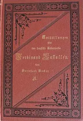 Rotes Buchcover mit schwarzen grafischen Einlassungen und goldfarbenen Lettern. 